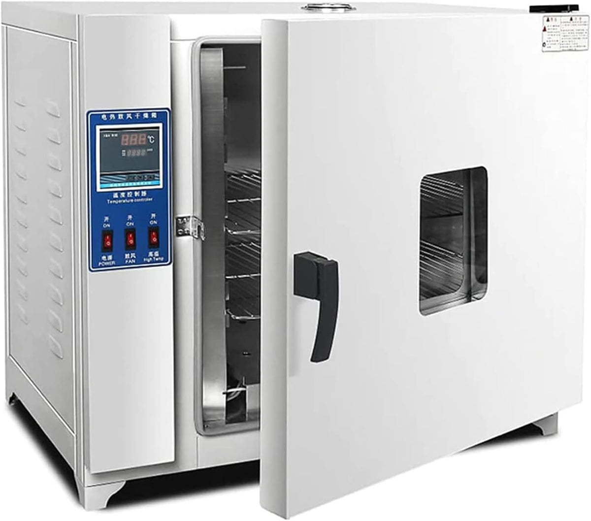 RayGenius Backofen, 15,6 Liter, Grau, Thermostatischer Trockenschrank, Kompakter Horizontaler Trockenschrank Mit Intelligentem
