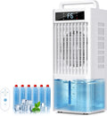 Ashihoti Official Mobiles Klimagerät, 4,6 m, Weiß, Tragbarer Klimaanlagenventilator, Fensterloser Luftkühler, 2 Modi und 6 Geschwindigkeiten