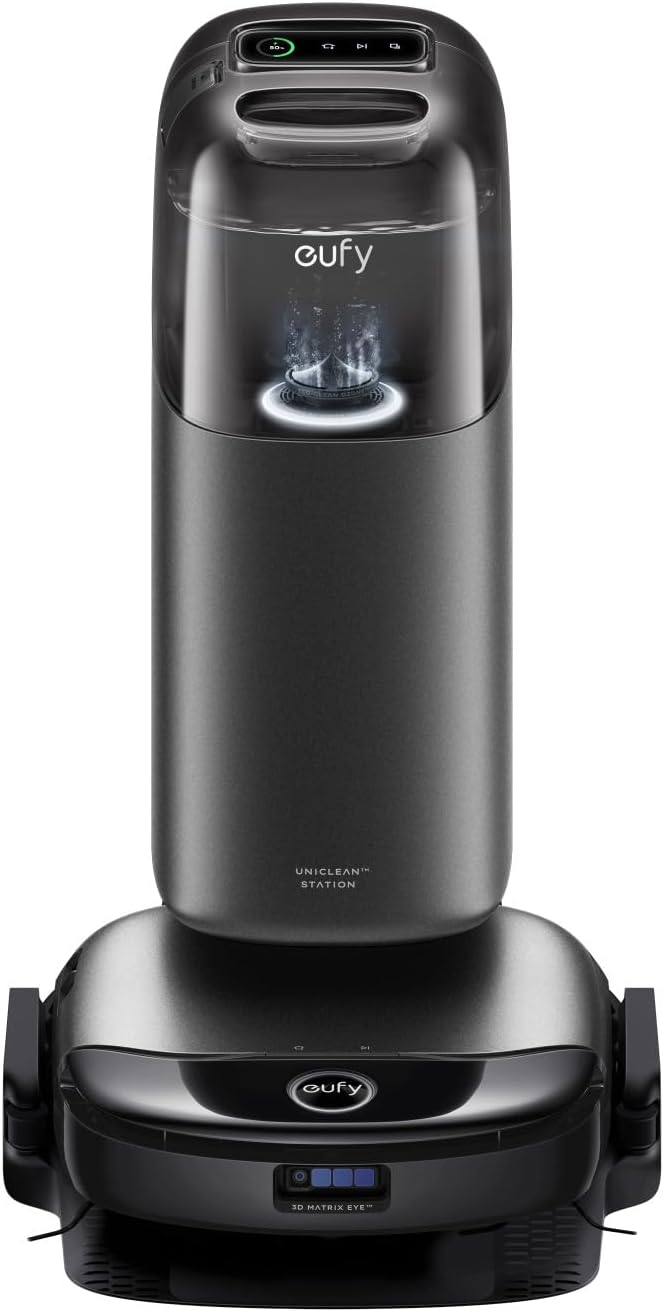 eufy Saugroboter, Schwarz, S1 Pro Saug-Wisch-Roboter
