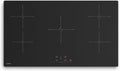 Klarstein Kochfeld, 9800 W, 90 cm, Schwarz, PowerGlide Induktions -, 5 Zonen, Boost, Touch-Schieberegler, Timer, Kindersicherung