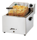 Bartscher Heißluftfritteuse, 11l, Chromnickelstahl; Farbe: Silbergrau; Typ: Tischgerät, Grau