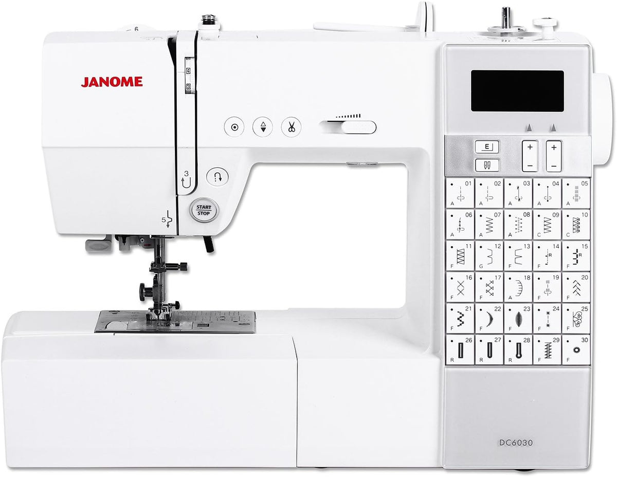 Janome Overlock-Nähmaschinen, Grau, dC 6030 Nähmaschine, automatisch