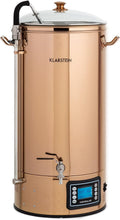 Klarstein Heimbrau-Sets, 3000 W, 50 L, 50 L, Silber, Bierbrauset zum Selber Brauen, Edelstahl, Bierbrauanlage, 9 Programme