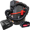 Starmix Staubsauger, 4,2 kg, 2,8m, 18 V, 6 L, Schwarz, Akku Nass Trockensauger Set Smart L - Industriesauger