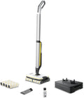 KÄRCHER Stabstaubsauger, 135 m, Schwarz, Hartbodenreiniger FC 7 Cordless Extra, kabelloser Bodenreiniger mit 4 rotierenden Mikrofaserwalzen