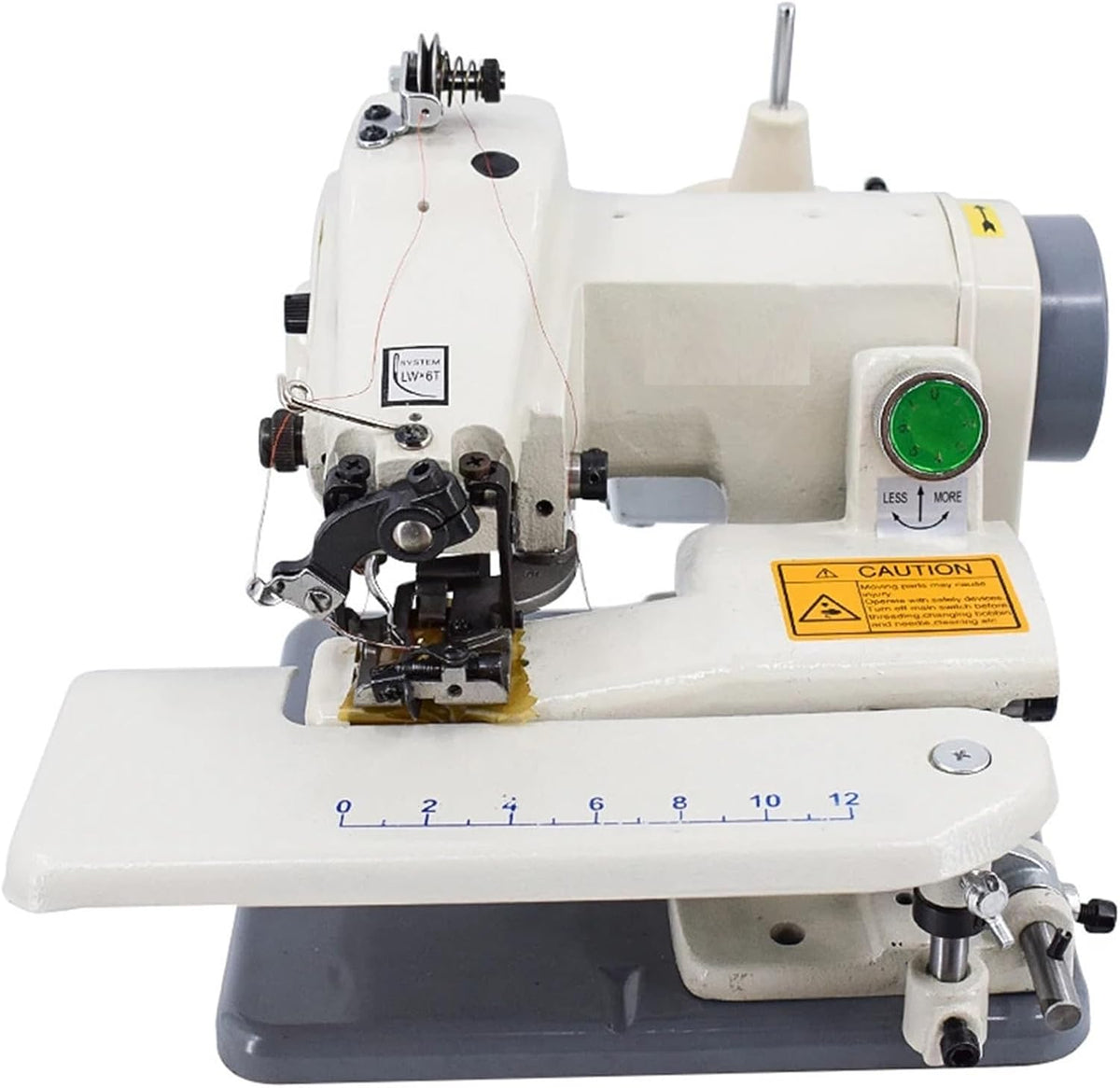 EDEDE Schreibtisch, Grau, Nähmaschine Haushaltsnähmaschine, Hosennähmaschine mit Direktantrieb