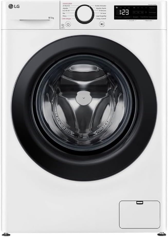 LG Waschtrockner, 8KG, Weiß, F2DR5S8S6 W 1200RPM