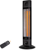 veito Esstisch, 1800 W, Schwarz, Infrarotheizung - Heizstrahler energiesparend - Sofortwärme