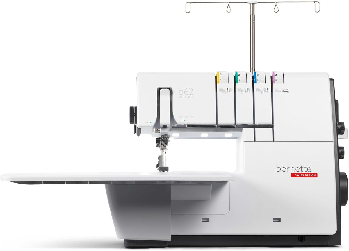 Bernette Stickmaschinen, Grau, Nähmaschine 62 AIRLOCK Coverstich-Maschine