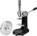 Fdit Kaffeemaschine, Silber, Kaffee Tamper aus Edelstahl, manuelle Kaffeestampfer Maschine mit Ständer für Siebträger